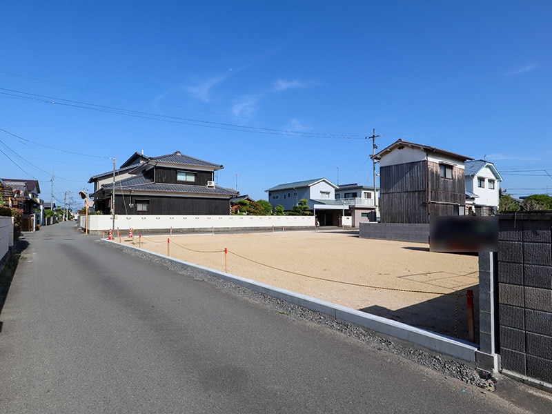 ミセスタウン南吉田町の現地写真北側より