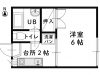 【収益物件】松山市枝松アパート　居室平面図