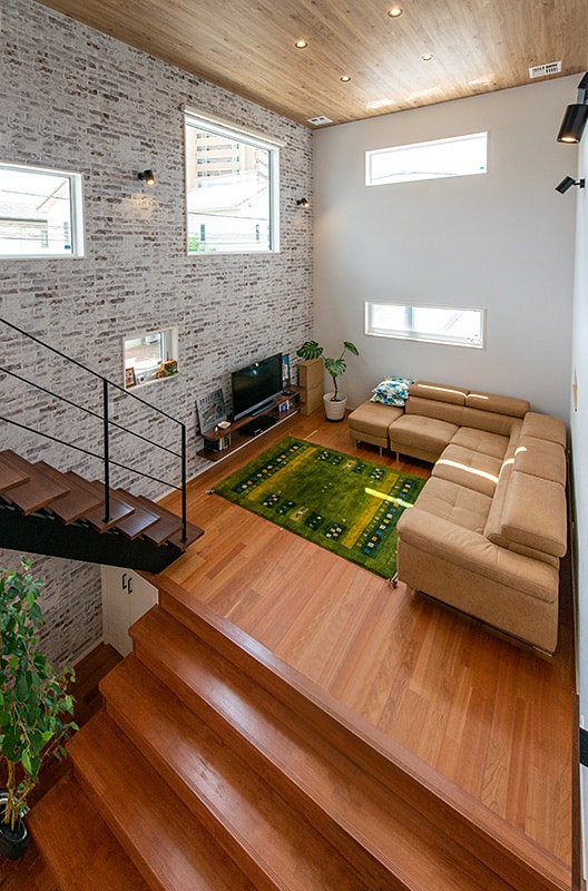 東温市Y様邸－リビング