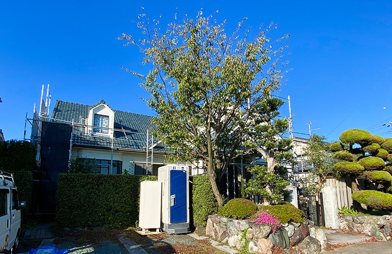 ミセスホームのまるごと断熱＆全館空調マッハシステム、改修前外観