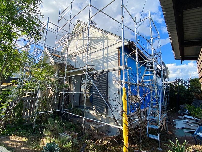 ミセスホームのまるごと断熱＆全館空調マッハシステム工事中の様子