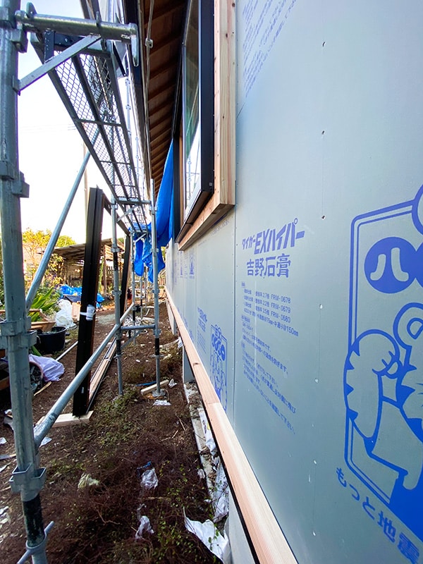 ミセスホームのまるごと断熱＆全館空調マッハシステム工事中の様子