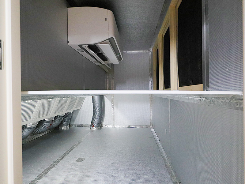 ミセスホームのまるごと断熱&全館空調マッハシステム工事中の様子