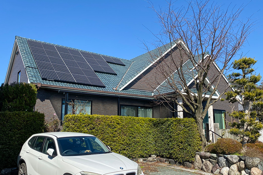 ミセスホームのまるごと断熱&全館空調マッハシステム、改修後外観