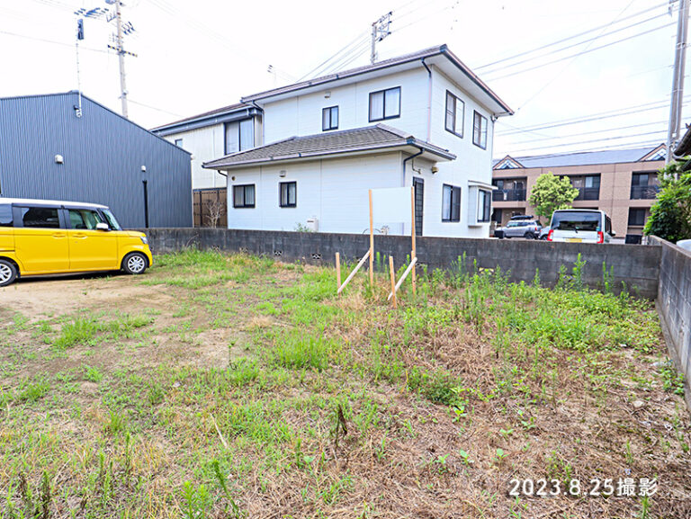 愛媛県松山市勝岡町売土地163.76㎡の現地写真