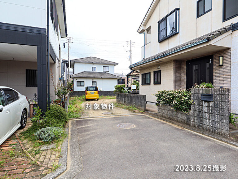 愛媛県松山市勝岡町売土地163.76㎡の現地写真