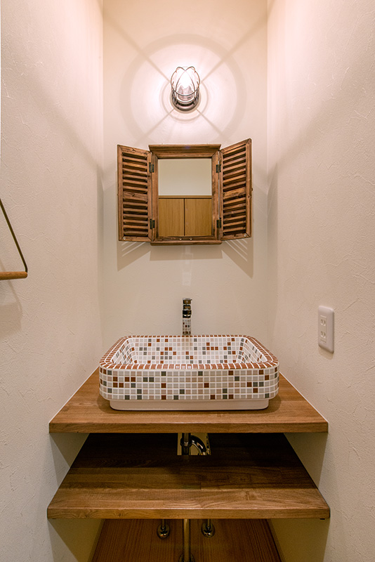 洗面写真－ミセスホーム施工事例