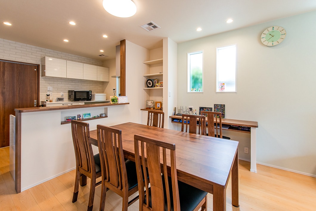 LDK写真－ミセスホーム施工事例