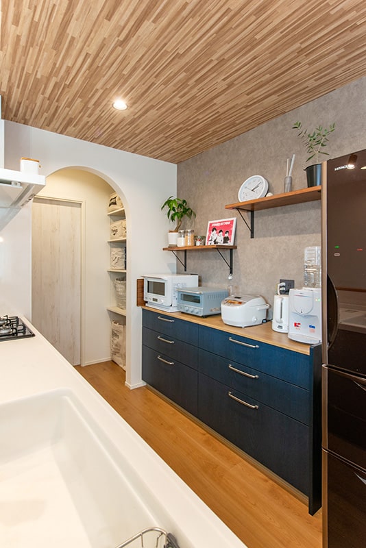 キッチン写真－ミセスホーム施工事例