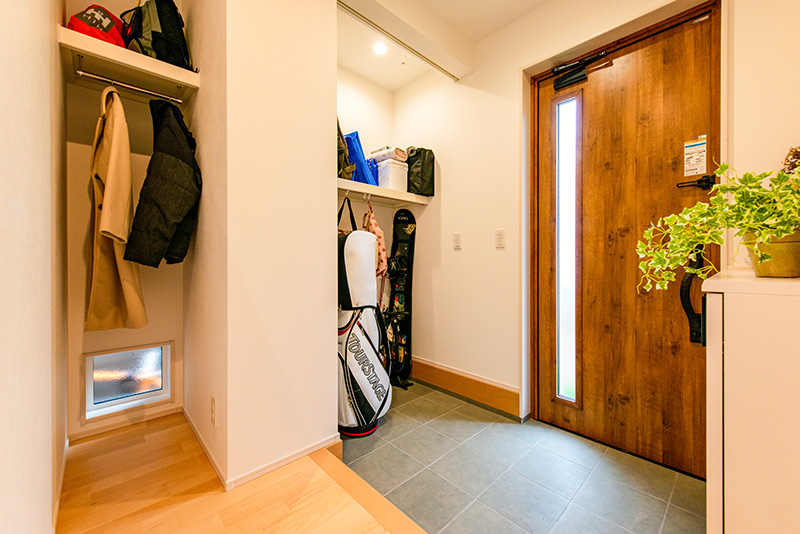 玄関収納－ミセスホーム施工事例