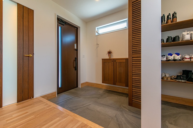 玄関－ミセスホーム施工事例