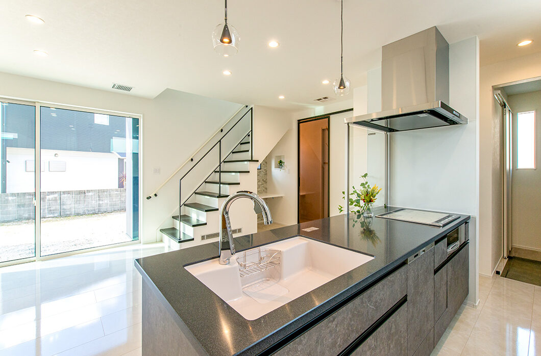 リビング・キッチン写真－ミセスホーム施工事例