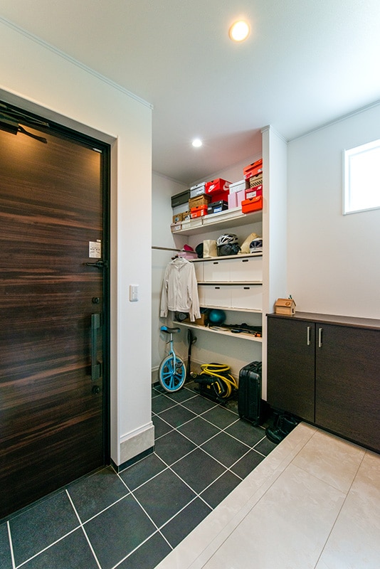 玄関収納－ミセスホーム施工事例