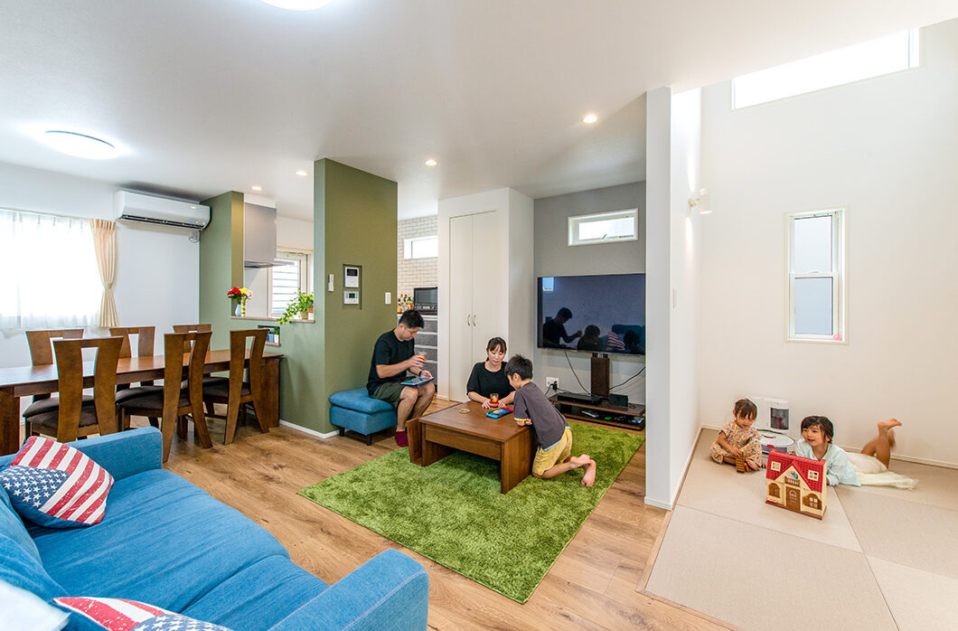 LDK写真－ミセスホーム施工事例