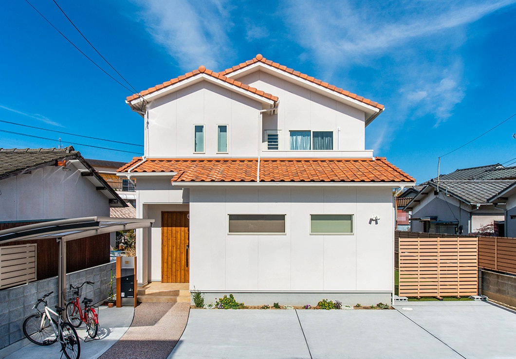 外観写真－ミセスホーム施工事例