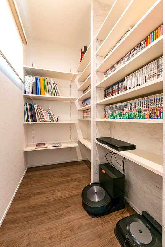 壁裏収納－ミセスホーム施工事例