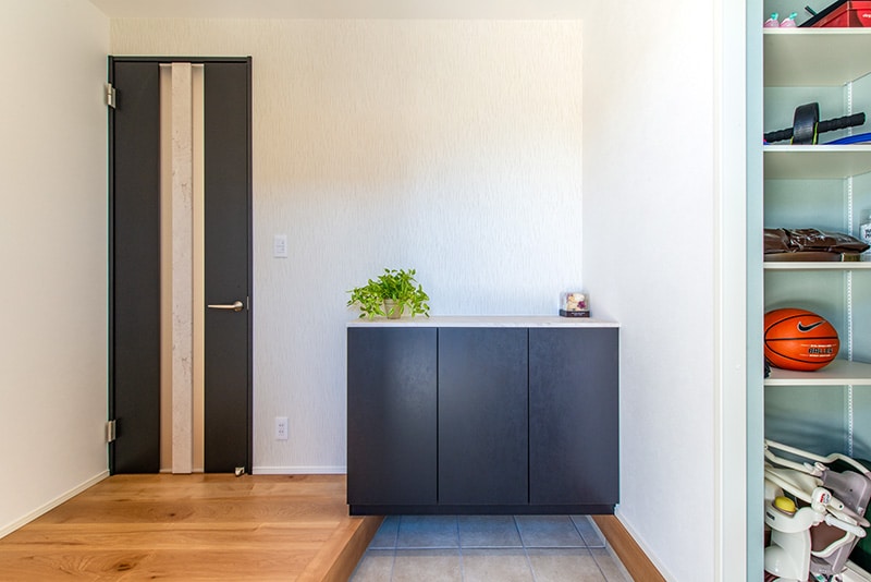 玄関&土間収納－ミセスホーム施工事例