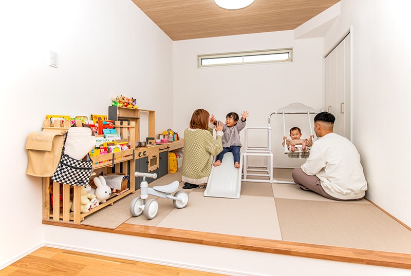 小上がりタタミコーナー－ミセスホーム施工事例