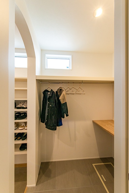 ファミリークローゼット－ミセスホーム施工事例