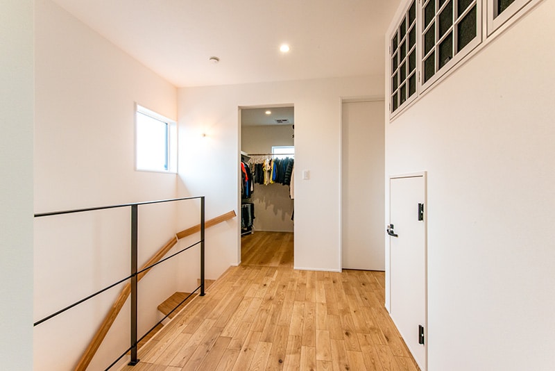 2階ホール－ミセスホーム施工事例