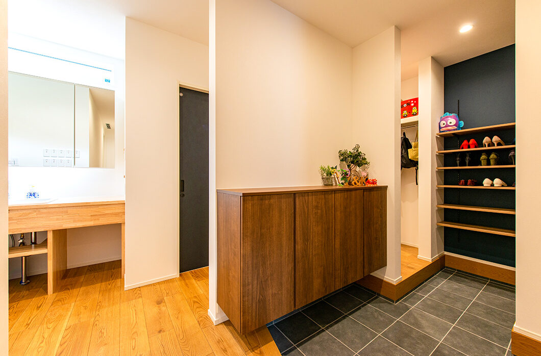 玄関写真－ミセスホーム施工事例