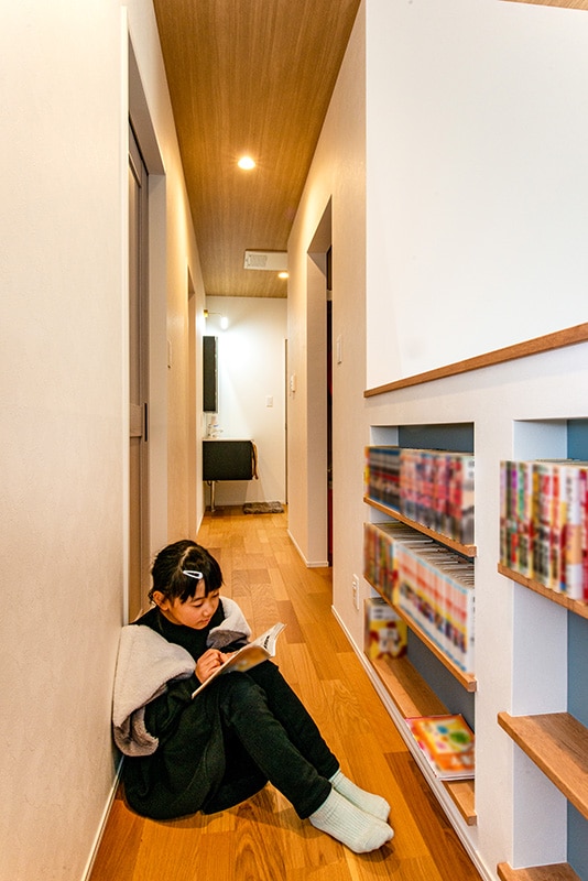 ライブラリコーナー－ミセスホーム施工事例