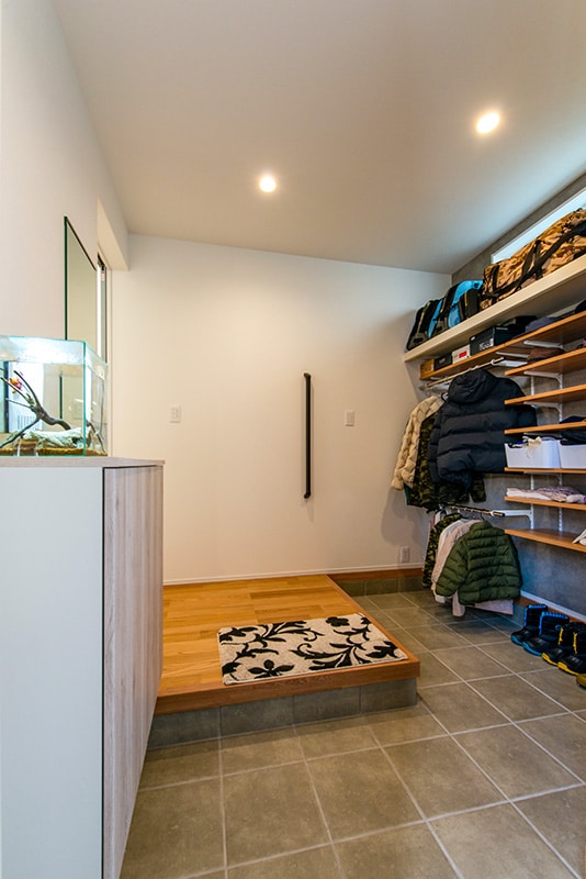 玄関&収納－ミセスホーム施工事例