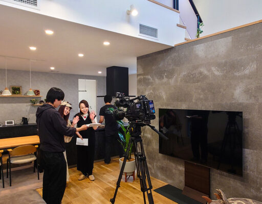 2025年6月21日放送 ゆ~ぱら!モデルでの撮影風景