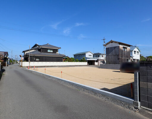 ミセスタウン南吉田町の現地写真北側より