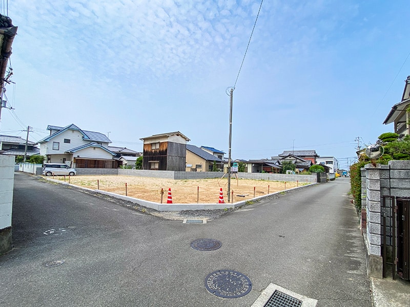 ミセスタウン南吉田町の現地写真北側より