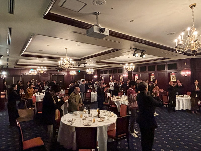 会場全体が落ち着いた雰囲気の中、和やかな時間となりました。