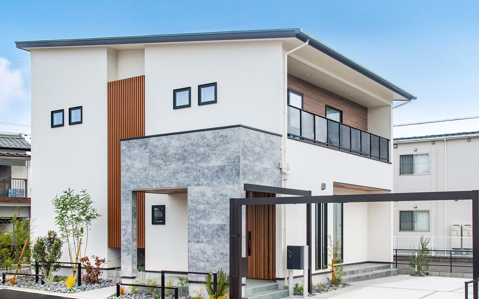 ZEH対応の高断熱住宅 外観