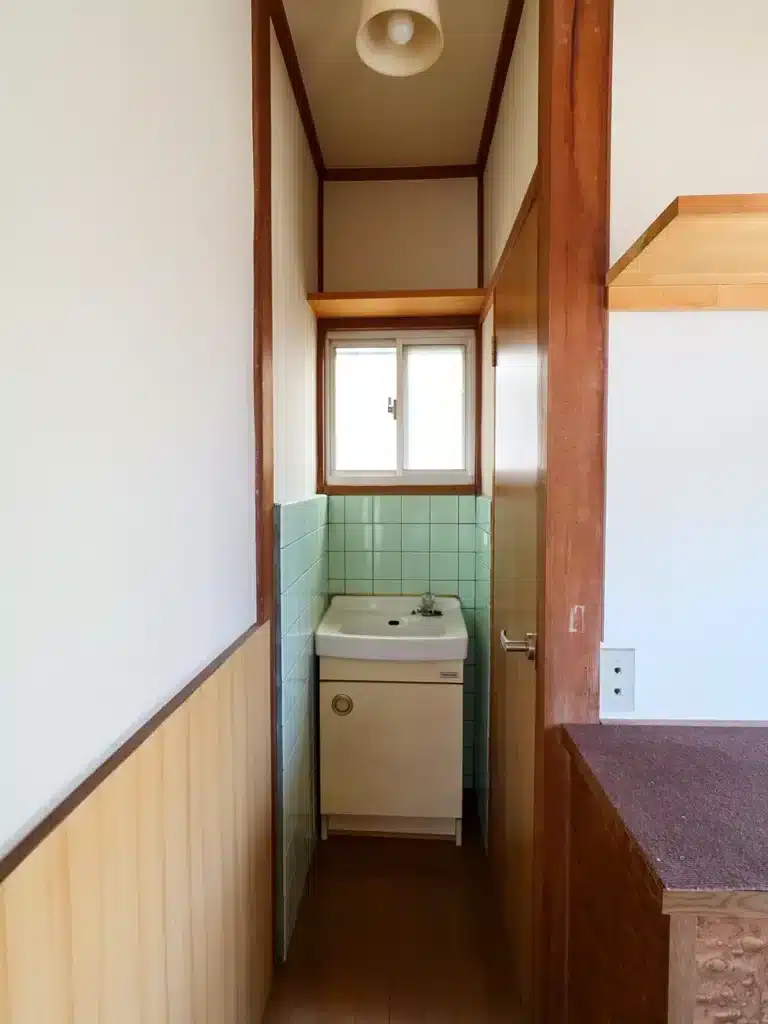 針田町賃貸住宅 東-2の独立洗面台